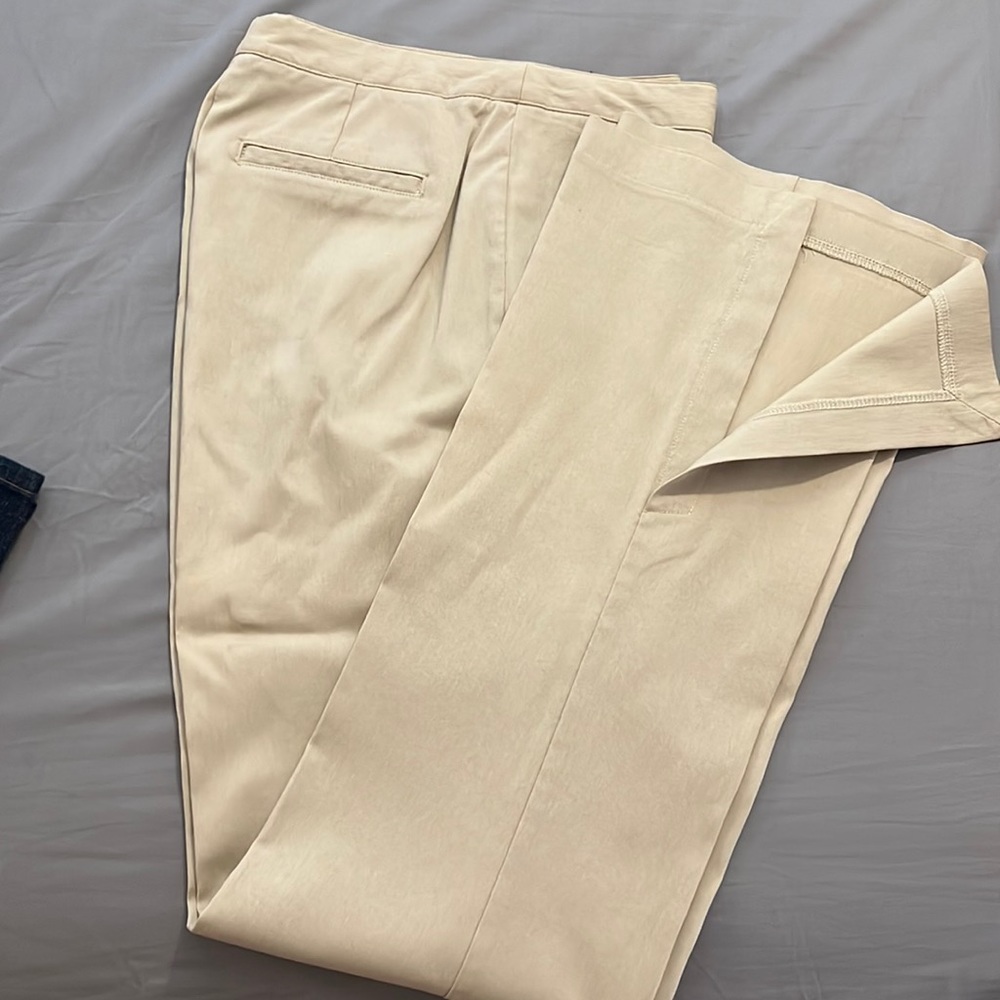 Khaki slacks